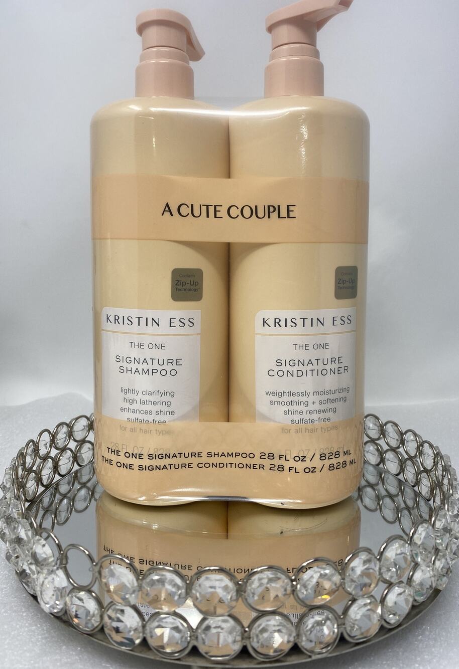 Kristin Ess The One Signature Shampoo Conditioner 28 oz Each Liter Set NEW